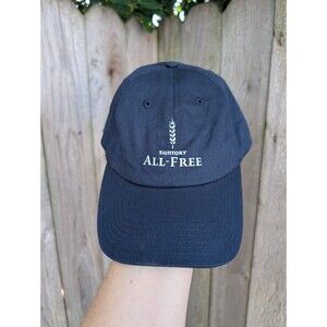 Suntory ALL FREE Strap Back Hook and Loop Closure Hat Cap Dad Cotton Blue Beer